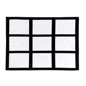 9 Panel Sublimation Throw Blanket | Point Blanks LLC