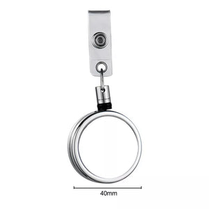 Retractable ID Badge Reel Sublimation | Point Blanks LLC