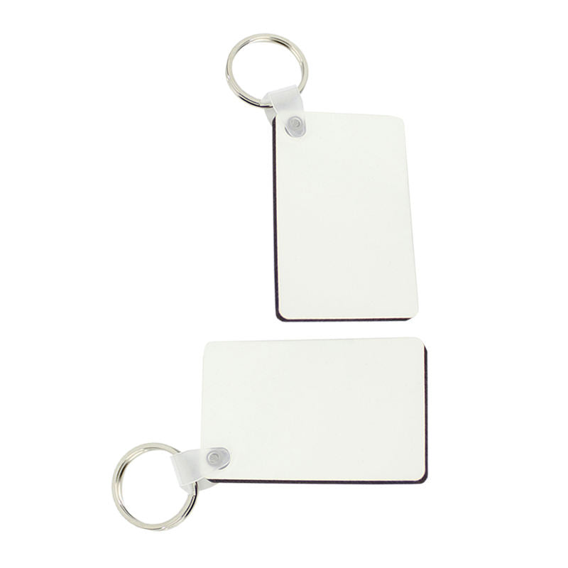 Rectangle Double-Sided Sublimation Keychain | Point Blanks LLC
