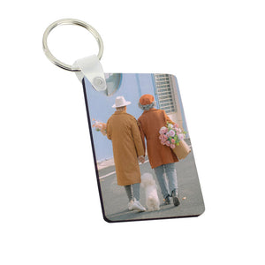 Rectangle Double-Sided Sublimation Keychain | Point Blanks LLC