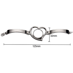 Sublimation heart bracelet Personalized Gift, Blank – vipblanks
